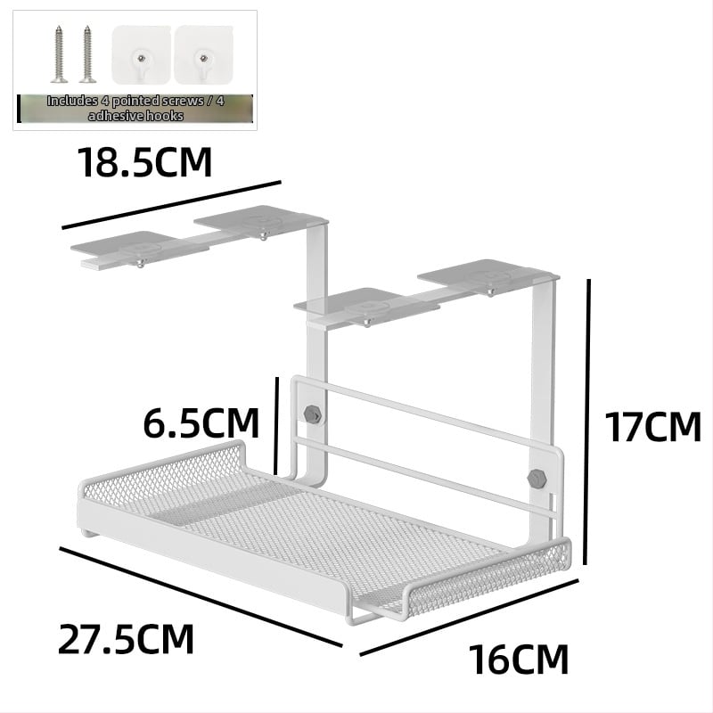 Кабелен организатор под бюрото, метален, японски стил, марка Wotron, за настолно съхранение