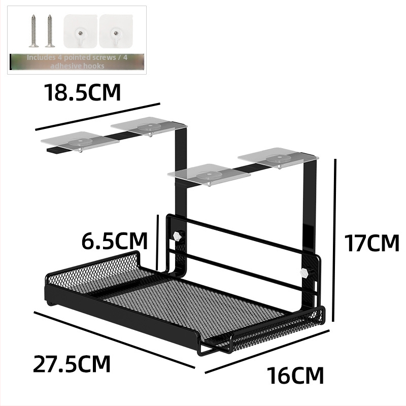Кабелен организатор под бюрото, метален, японски стил, марка Wotron, за настолно съхранение