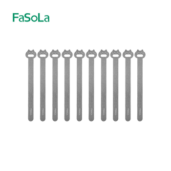 FaSoLa Velcro organizator za kabele – najlon, jednostavan i moderan dizajn; pogodan za pohranu kablova na stolu, u spavaćoj sobi i dnevnoj sobi