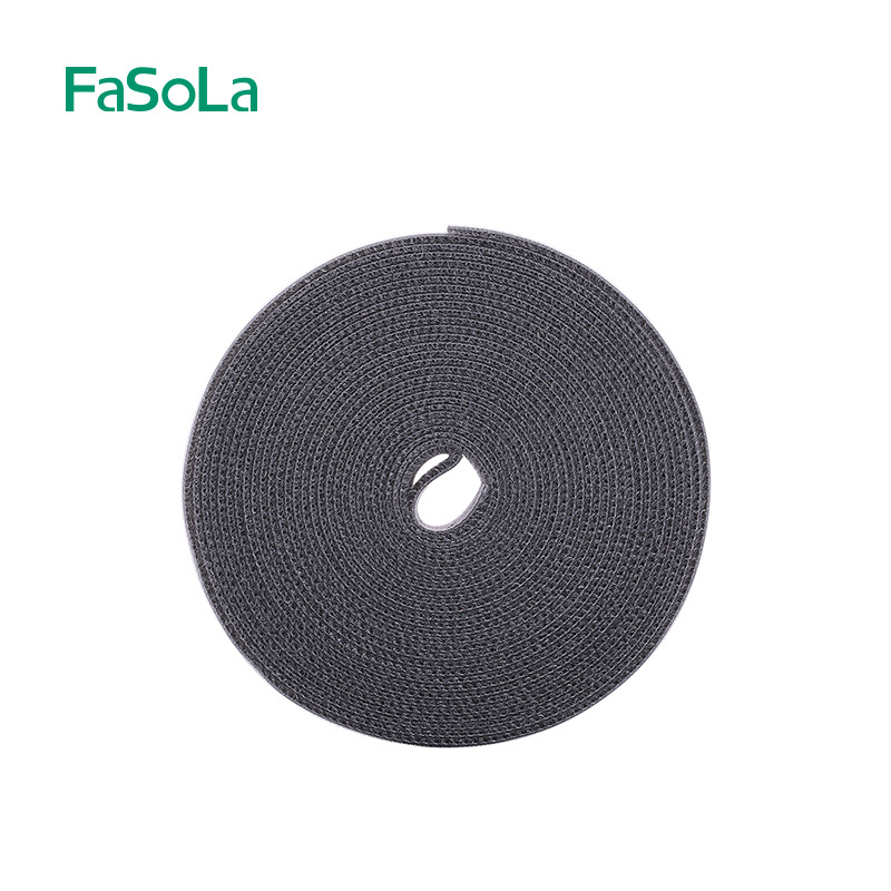 Fa So La organizator kablova s Velcro samoljepljivom trakom, dužina 5 m, stolno skladištenje, japanski stil