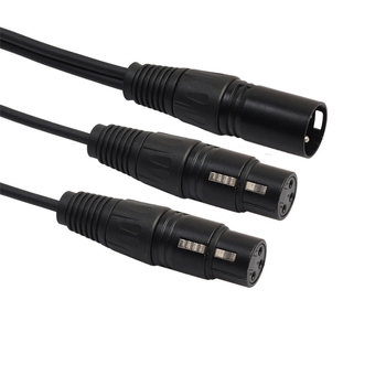 dx 2xlr XLR Y kabel za dva mikrofona, neizbalansiran audio produženje, niklano bakreno jezgro, vodiči bez kisika, model 2xlr