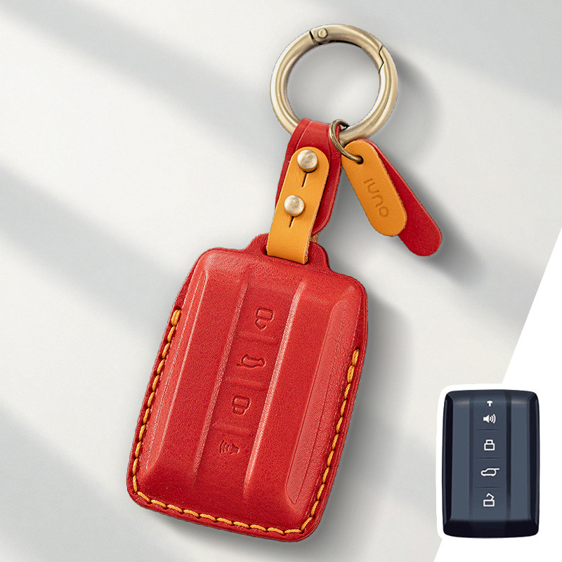 Калъф за ключове за Tank 300 – кравешка кожа, горещо пресована обработка, бизнес стил, персонализируем