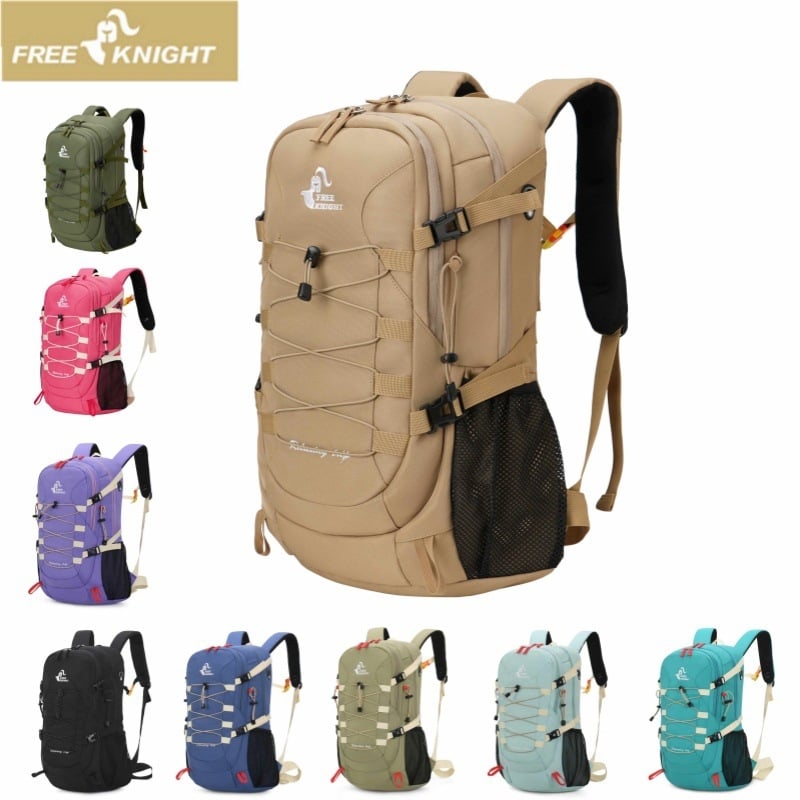 Rucsac de drumeție din Oxford 900D, impermeabil, unisex, bretele cu pernă de aer, căptușeală din poliester pentru activități în aer liber