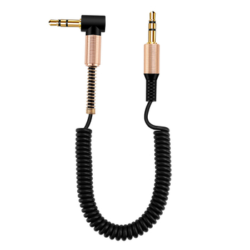 Kaizu audio kabel, 3,5 mm konektor, jezgra od bakra s cinom premazom, promjer vodiča 3,0 mm, zlatno premazivanje