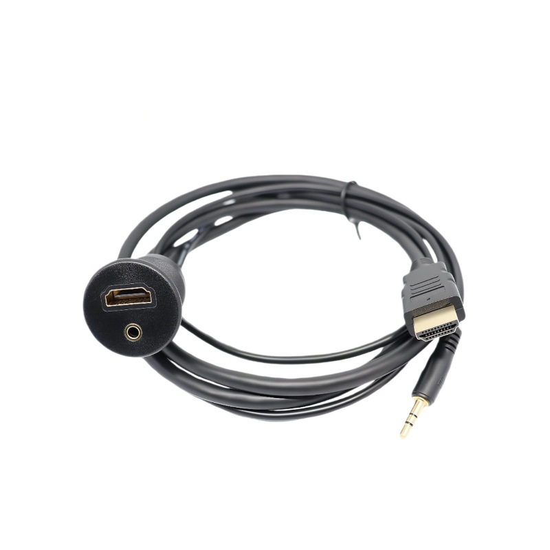 Audio kabel USB + 3,5 mm Audio + HDMI, bakreni vodič, PVC izolacija, injekcijsko oblikovanje, ROHS certifikat