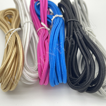 3 m pleteni AUX audio kabel, 3,5 mm muški–muški, za auto audio sustav, telefon i računalo