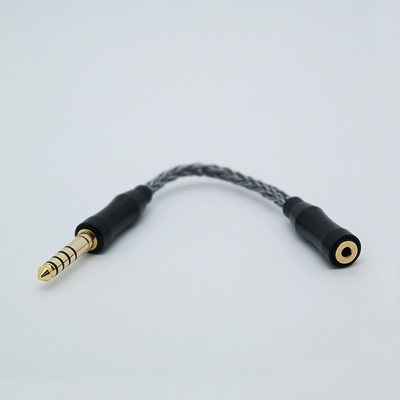 Adapter kabel od osam vlakana od jednoskristalnog bakra, 2.5 mm balansirani ženski na 3.5 mm stereo / 4.4 mm balansirani muški, audiophile kabel