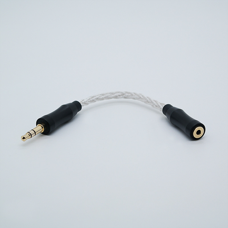 Adapter kabel od osam vlakana od jednoskristalnog bakra, 2.5 mm balansirani ženski na 3.5 mm stereo / 4.4 mm balansirani muški, audiophile kabel