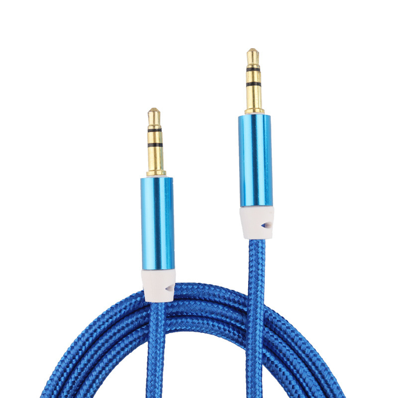 Audio kabel 3,5 mm s najlonskom pletenicom, jezgro od čelika prekriveno bakrom i niklani konektori, model YPX