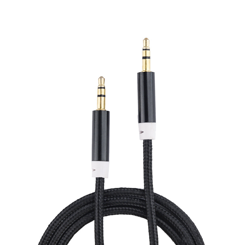 Audio kabel 3,5 mm s najlonskom pletenicom, jezgro od čelika prekriveno bakrom i niklani konektori, model YPX