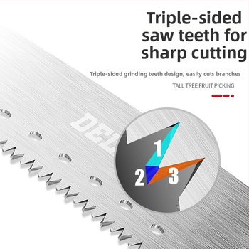 Delixi τηλεσκοπικό πριόνι δέντρων – κλάδεμα σε ύψος και φροντίδα κήπων