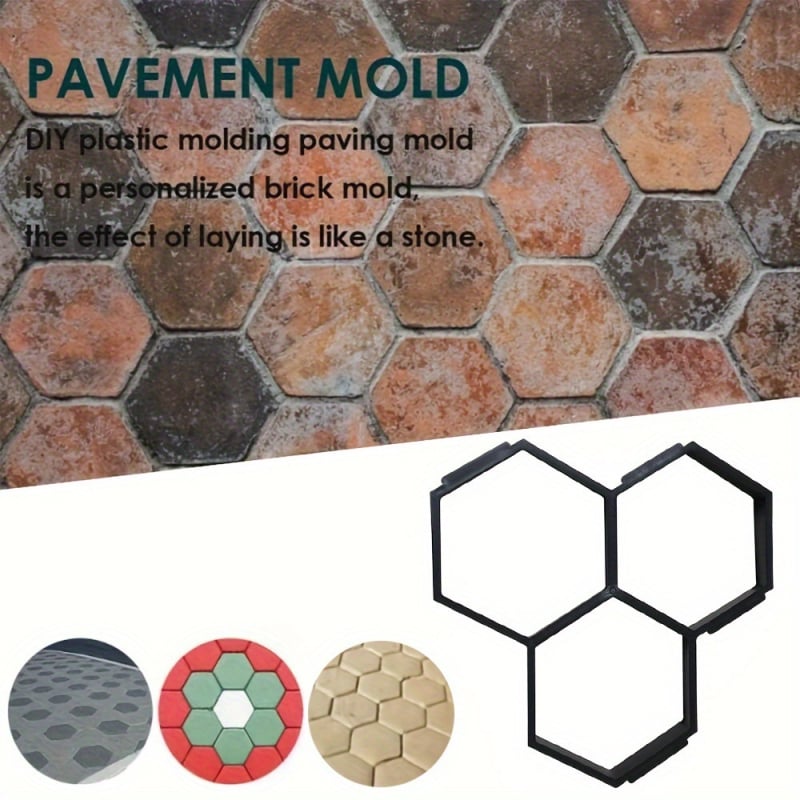 Plastična kalupa za beton – DIY za dvorište, vrt i parkiralište
