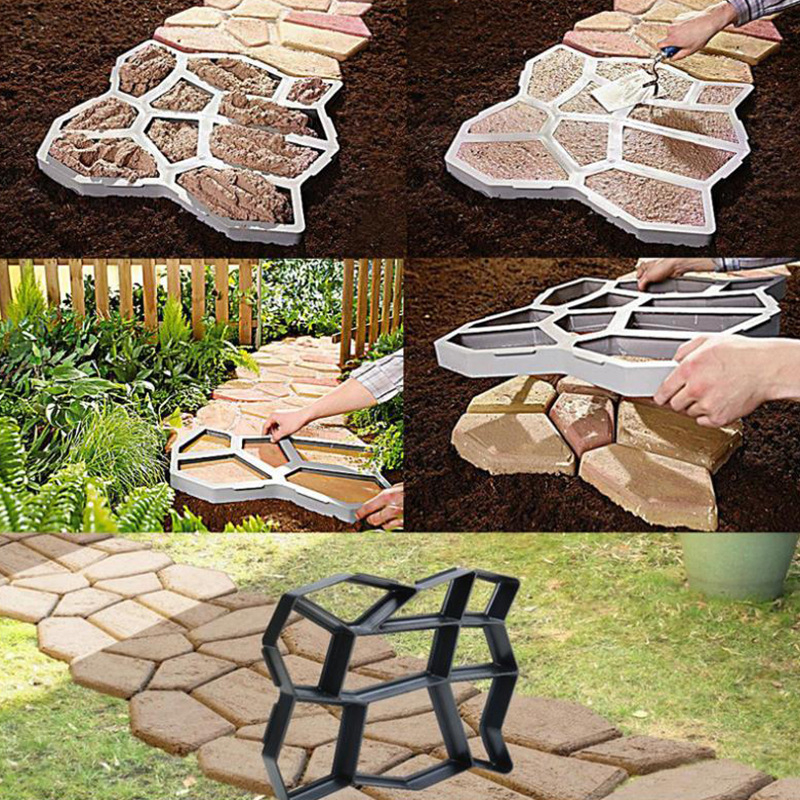 Plastična kalupa za beton – DIY za dvorište, vrt i parkiralište