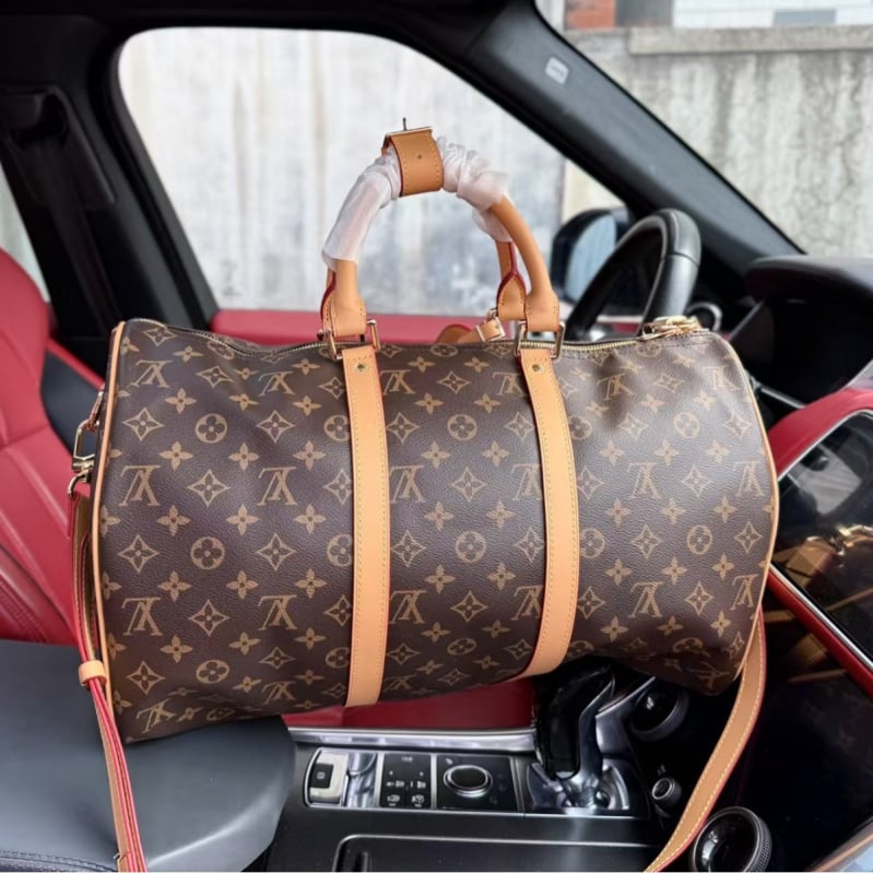 Мъжка презрамкова чанта за свободно време и пътуване – PVC, каре шарка, джоб за 8-инчов лаптоп, одобрена частна марка