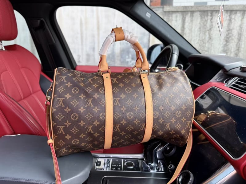 Мъжка презрамкова чанта за свободно време и пътуване – PVC, каре шарка, джоб за 8-инчов лаптоп, одобрена частна марка