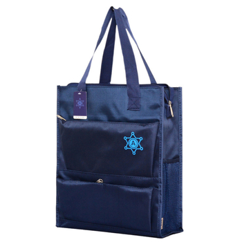 Muška školska torba od vodootporne Oxford tkanine, s više pretinaca za knjige i bilježnice