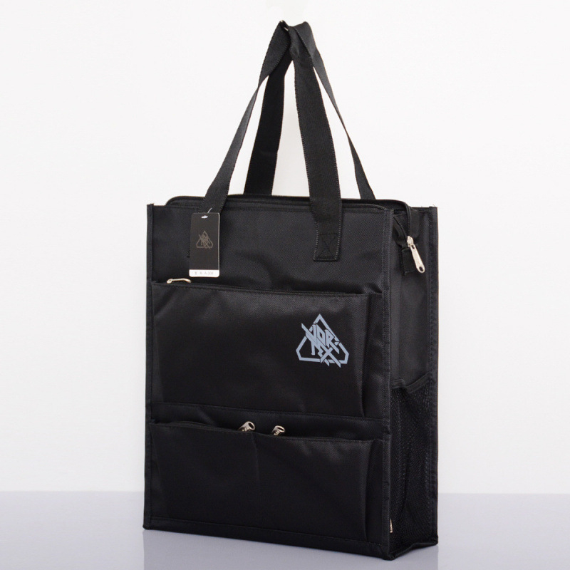 Muška školska torba od vodootporne Oxford tkanine, s više pretinaca za knjige i bilježnice