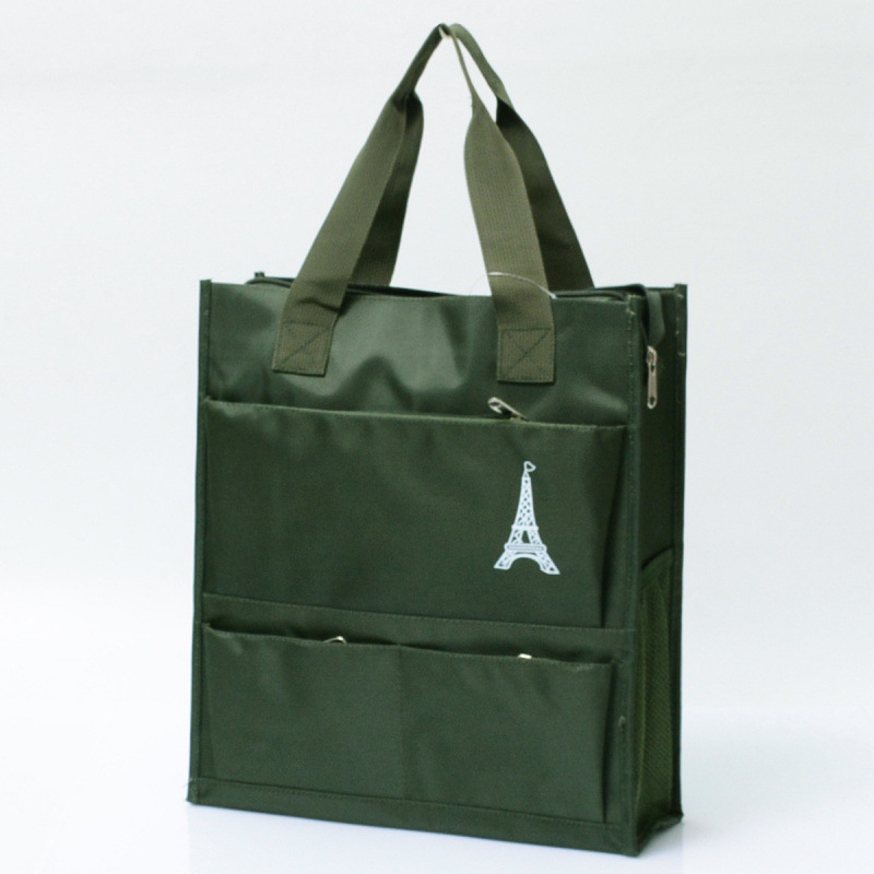 Muška školska torba od vodootporne Oxford tkanine, s više pretinaca za knjige i bilježnice