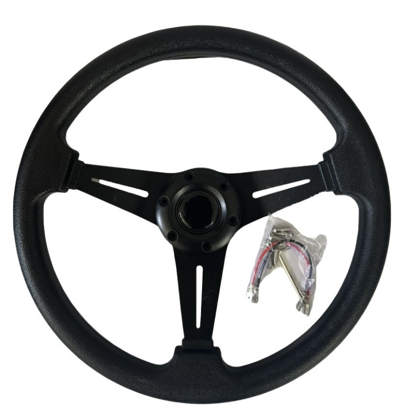 PU poliuretāna stūre automobiļiem un kartingam – Modelis 25D, Vispārējā lietošanai, Produkta kods 25D