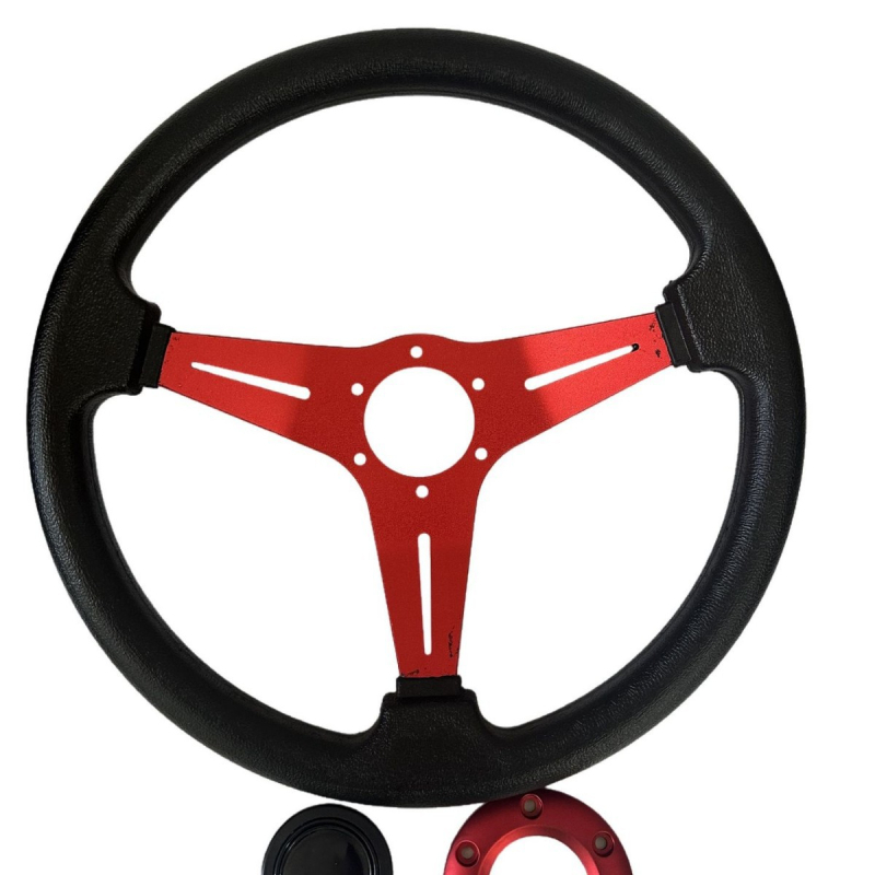 PU poliuretāna stūre automobiļiem un kartingam – Modelis 25D, Vispārējā lietošanai, Produkta kods 25D