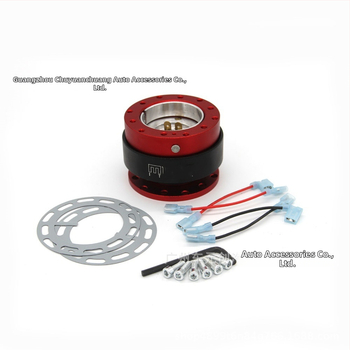 Universālais stūres rata ātrās atbrīvošanas pamatadapteris — Zīmols 011, Modelis: Steering wheel base connection quick release, Pielāgošana pieejama