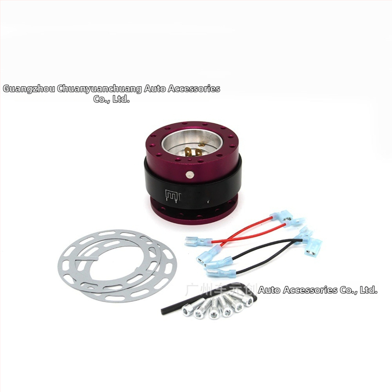 Universālais stūres rata ātrās atbrīvošanas pamatadapteris — Zīmols 011, Modelis: Steering wheel base connection quick release, Pielāgošana pieejama