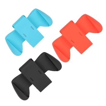 Switch държач за ръкохватка — ABS материал, директен интерфейс за включване, съвместим с ляво и дясно Joy-Con, тегло 74 g, включена чанта за захват