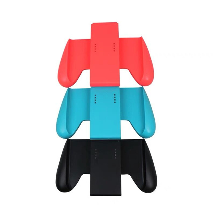 Switch държач за ръкохватка — ABS материал, директен интерфейс за включване, съвместим с ляво и дясно Joy-Con, тегло 74 g, включена чанта за захват