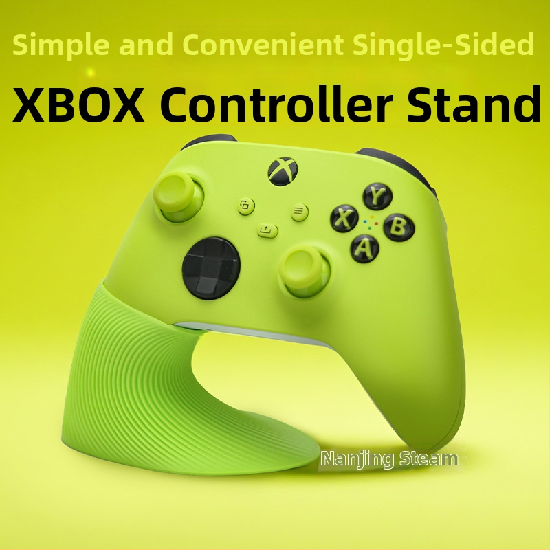 Držiak na Xbox Series ovládač — jednoduchý jednostranný stolný stojan; model 020201005, PLA, 60 g
