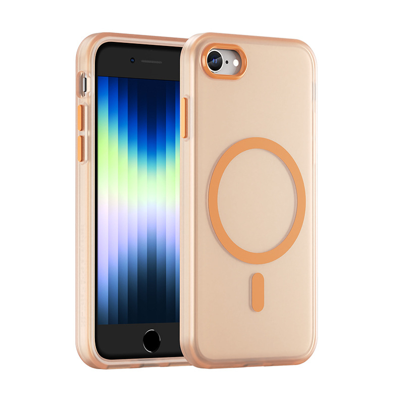 Rugged Shield TPU матов кейс за Apple iPhone SE2/SE3 – защита от износване, защита от падане и отпечатъци, съвместим със SE2/SE3