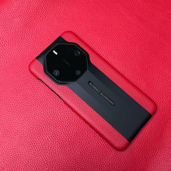 Carcasă pentru Huawei – piele naturală, lucrată manual, anti-cadere, acoperire completă