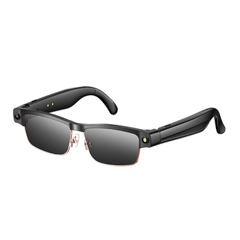 L802 Ochelari inteligenți, cameră 8MP, stabilizare imagine, video 1200p, transmisie Bluetooth în timp real, 4GB memorie, baterie 270mAh