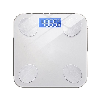 Huiding Cântar de Grăsime Corporal – compact, încărcare USB; măsoară greutatea, procentul de grăsime corporală și hidratarea; capacitate 180 kg; pentru adulți.