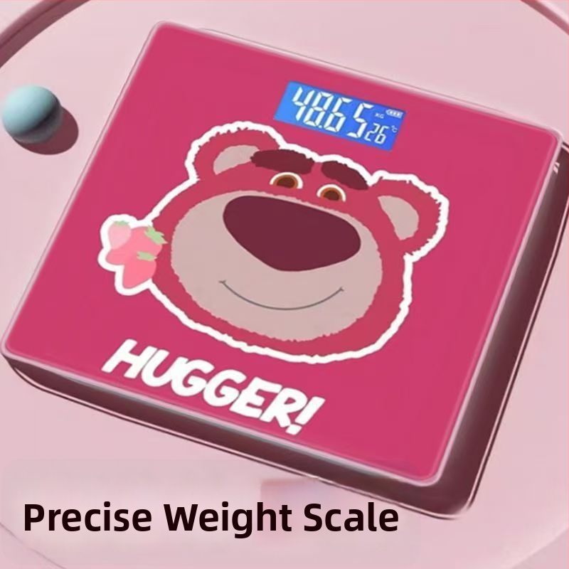 Ζυγός σώματος – Καρτούν στυλ, κορεατικής έμπνευσης σχέδιο; Έξυπνος ζυγός σώματος με δυνατότητα USB φόρτισης ή μπαταρίας AA; Για γενική οικιακή χρήση; Μέγιστο φορτίο 180 kg