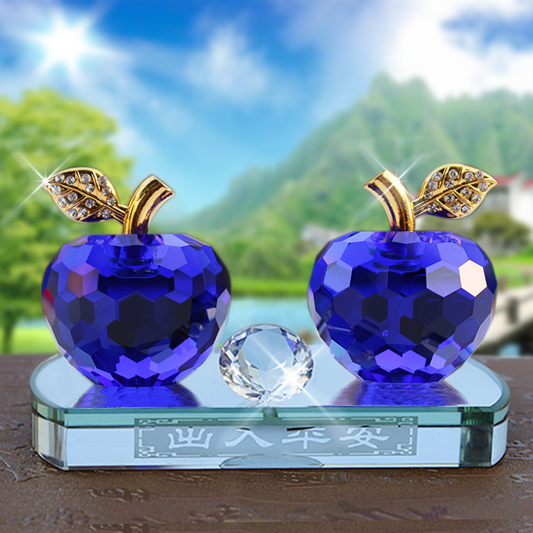 Crystal Jade kristāla ābolu auto smaržu dekors