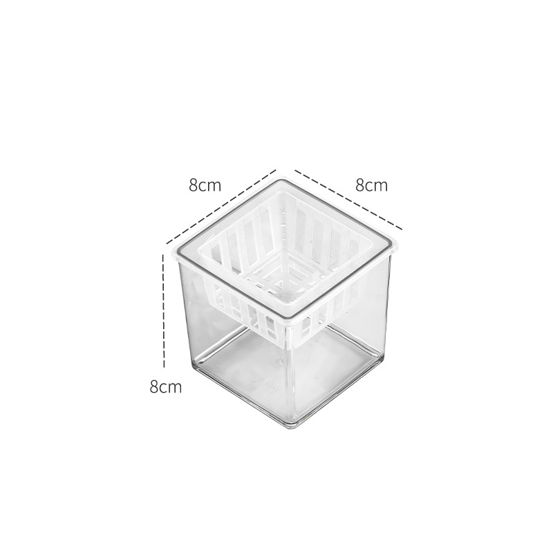 Beberi plastmasas mini kreatīvs puķu trauks mikro ainavai, sukulentu stādīšanai, biroja galda hidroponiskā vāze, 120 gab. kastē, individuāli iepakots PP maisiņā