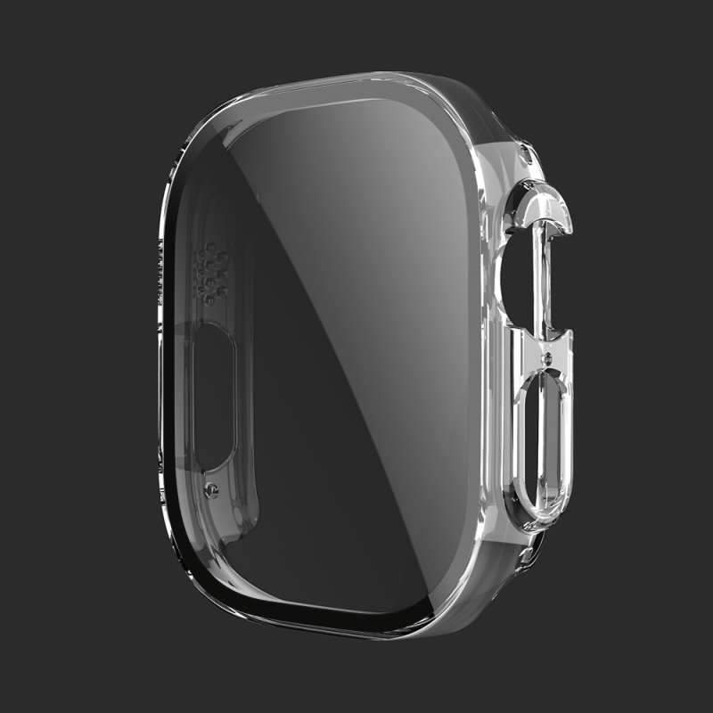 Zaštitni kućište za Apple Watch S11/10/9 s zaštitom privatnosti, tvrda staklena zaštitna folija i integrirano PC kućište