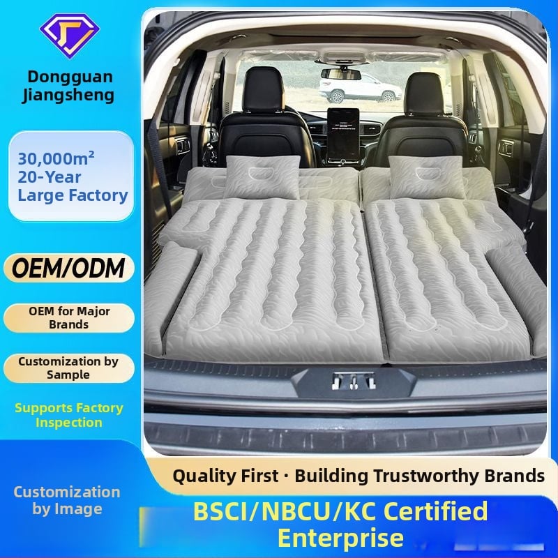 Automobilio pripučiamas lova – viengulė/dvivietė, PVC flocking paviršius, svoris 4,08 kg, maksimali apkrova 540 kg