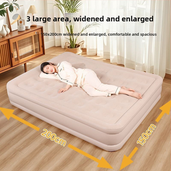 Išorinis visiškai automatiškai pripučiamas čiužinys vienvietėms ir dvivietėms, sulankstomas kempingo oro čiužinys, paviršius iš kompozicinės medžiagos