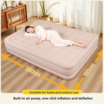 Išorinis visiškai automatiškai pripučiamas čiužinys vienvietėms ir dvivietėms, sulankstomas kempingo oro čiužinys, paviršius iš kompozicinės medžiagos