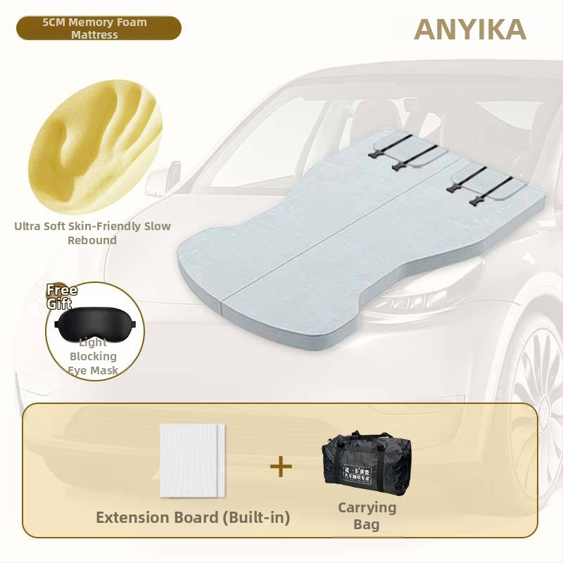 Tesla Model Y/3 – матрак за заден ред за къмпинг, паметна пяна, тегло 7 кг, максимално натоварване 200 кг