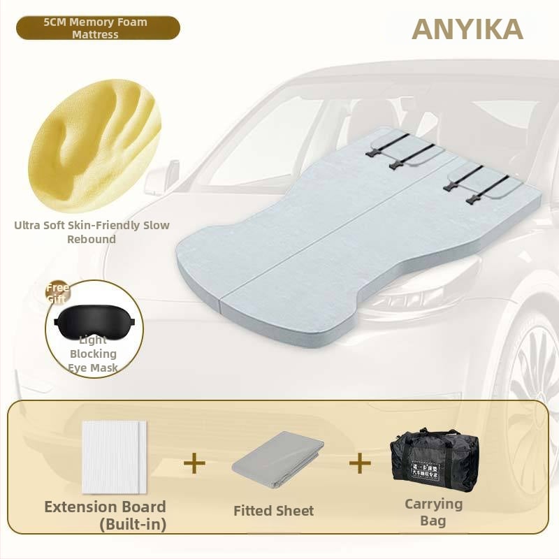 Tesla Model Y/3 – матрак за заден ред за къмпинг, паметна пяна, тегло 7 кг, максимално натоварване 200 кг