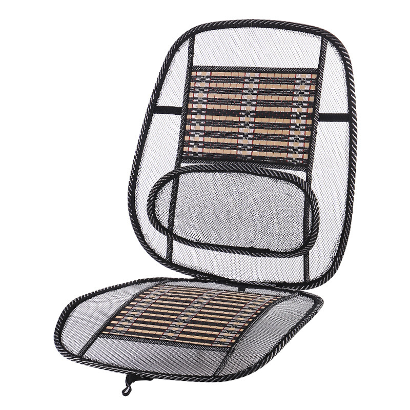 Μαξιλάρι καθίσματος αυτοκινήτου με μασάζ, αναπνεύσιμο μεταλλικό πλέγμα, χωρίς γέμισμα, απλός σχεδιασμός, κατάλληλο για όλες τις εποχές, οχήματα γενικής χρήσης