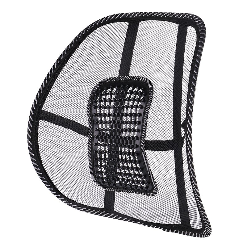 Μαξιλάρι καθίσματος αυτοκινήτου με μασάζ, αναπνεύσιμο μεταλλικό πλέγμα, χωρίς γέμισμα, απλός σχεδιασμός, κατάλληλο για όλες τις εποχές, οχήματα γενικής χρήσης