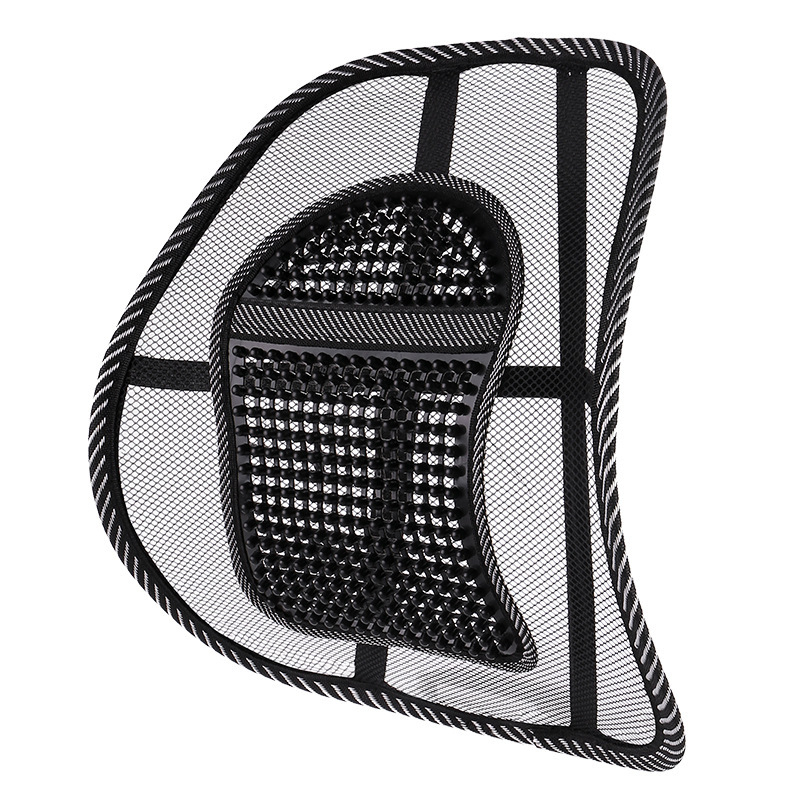 Μαξιλάρι καθίσματος αυτοκινήτου με μασάζ, αναπνεύσιμο μεταλλικό πλέγμα, χωρίς γέμισμα, απλός σχεδιασμός, κατάλληλο για όλες τις εποχές, οχήματα γενικής χρήσης