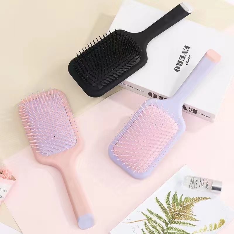 Pieptene cu pernă de aer pentru masaj acasă – anti-static, din plastic, Brand Unique