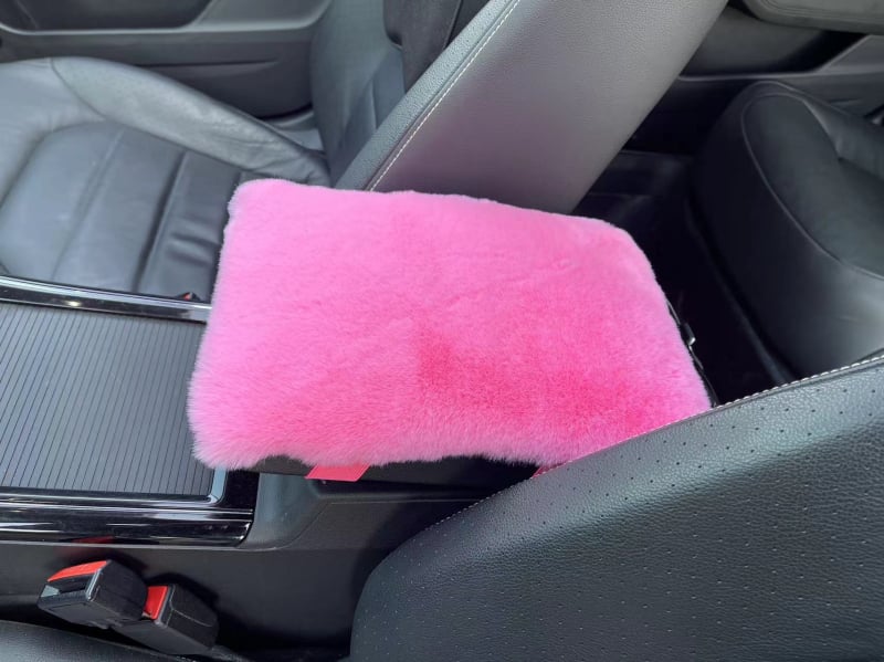 Μαξιλαράκι υποβραχίονα αυτοκινήτου από συνθετική μαλλί, Universal εφαρμογή, κάλυμμα κεντρικού υποβραχιόνιου