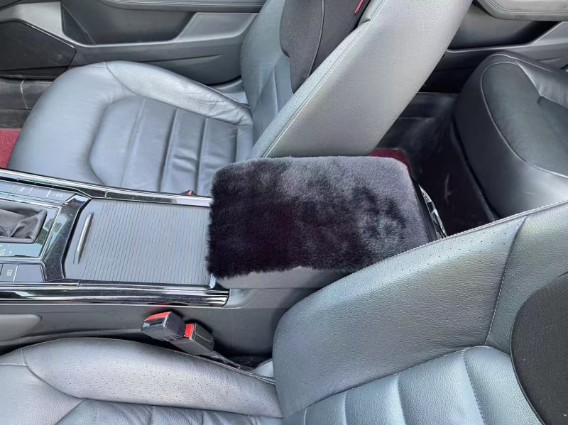 Μαξιλαράκι υποβραχίονα αυτοκινήτου από συνθετική μαλλί, Universal εφαρμογή, κάλυμμα κεντρικού υποβραχιόνιου