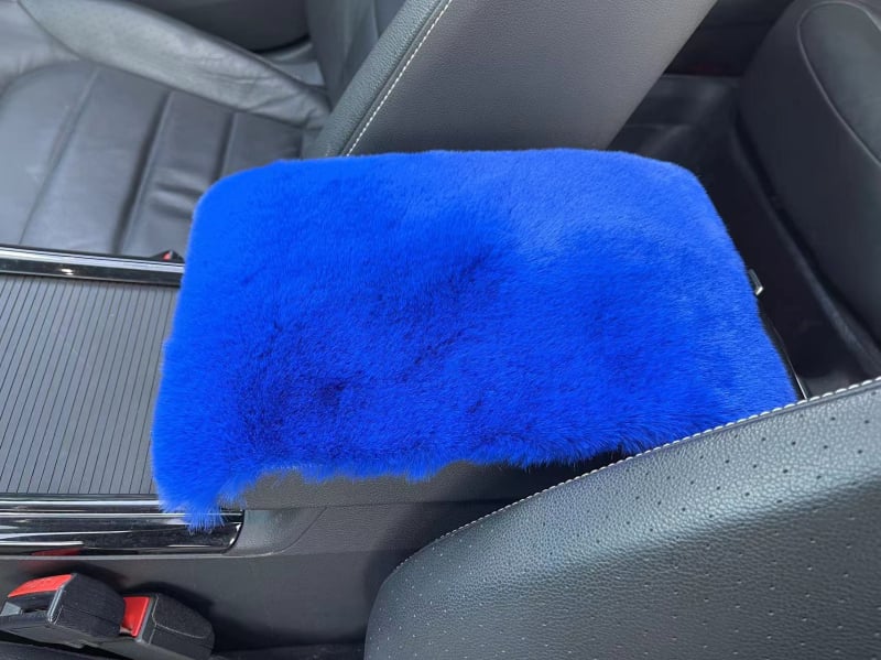 Μαξιλαράκι υποβραχίονα αυτοκινήτου από συνθετική μαλλί, Universal εφαρμογή, κάλυμμα κεντρικού υποβραχιόνιου