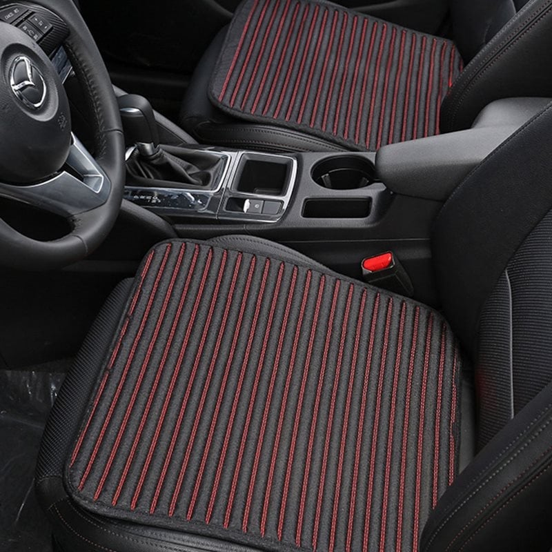 Perne de șezut auto, dintr-o singură bucată, universală pentru toate anotimpurile, ventilată, suprafață din poliester (Dintr-o singură bucată; Toate anotimpurile; Ventilație; Poliester)